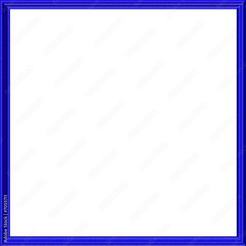 cadre carré bleu Stock Illustration