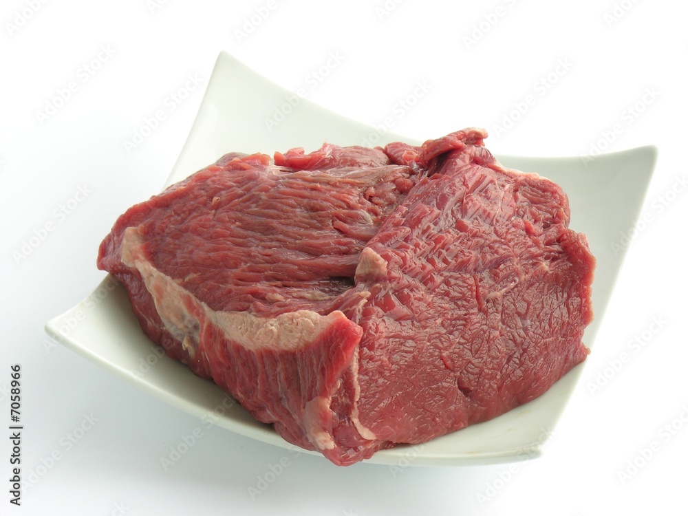 raw red beef meat