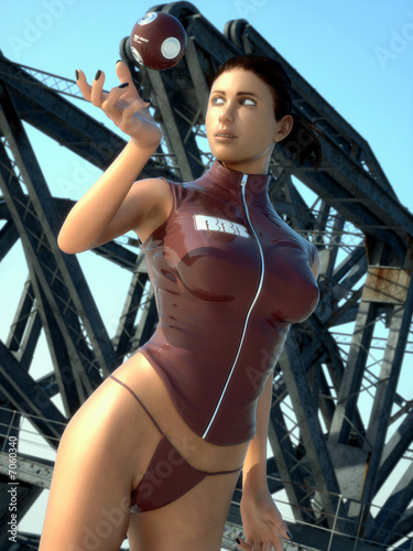 Sexy digital woman
