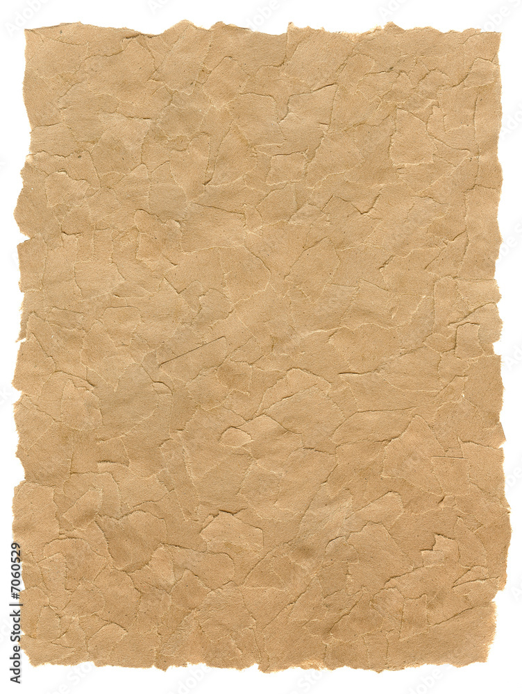 Torn pieces of brown paper texture, please check for similar