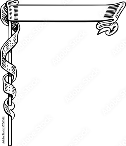 Vector Victorian Banner