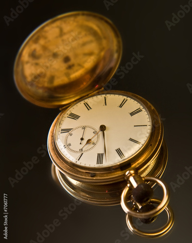 gold pocket watch