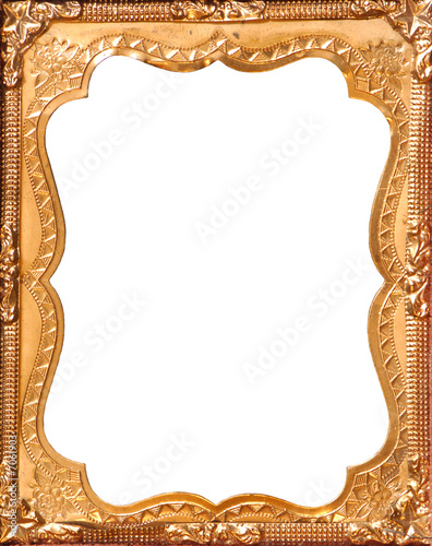 ANTIQUE GOLD METAL FRAME