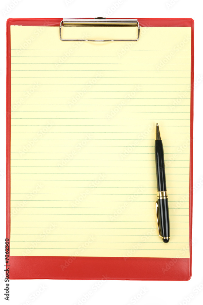 Red Clipboard Red Clipboard