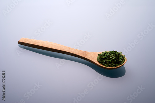 Cuchara con perejil