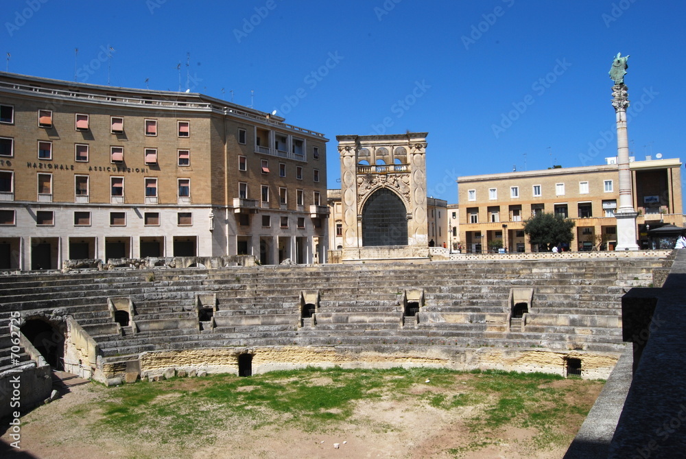 Lecce, roman amphitheatre