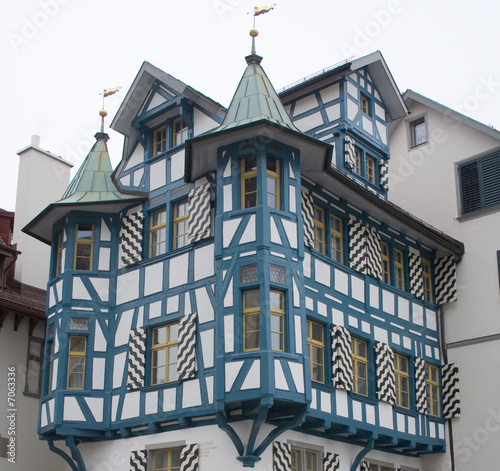 Fachwerhaus in St.Gallen photo