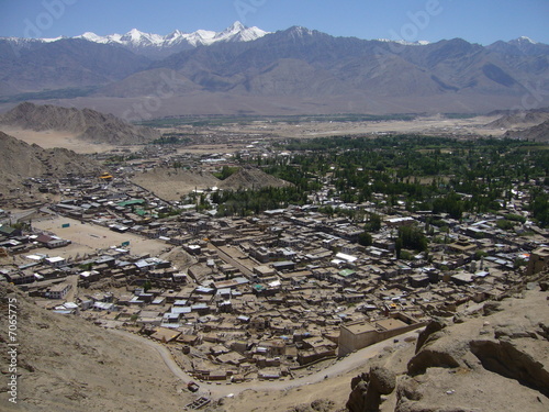 City of Leh, Ladakh, India