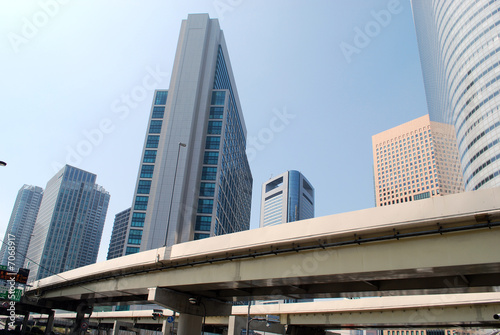 city motorway in tokyo