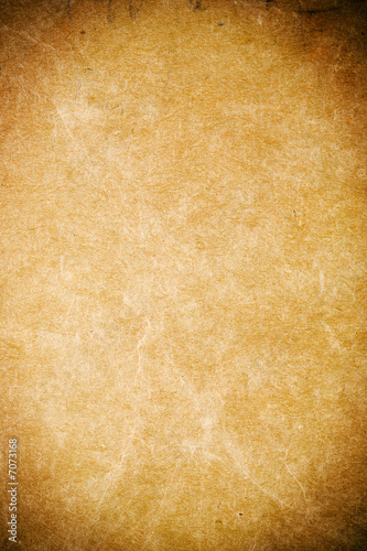 Worn out paper