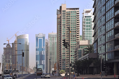 United Arab Emirates: Dubai ; new buildings at jumeirah