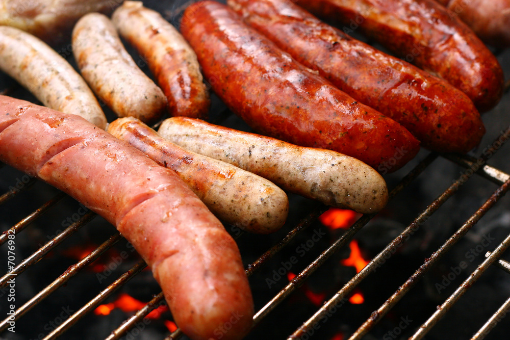 sausage barbecue sausage barbecue