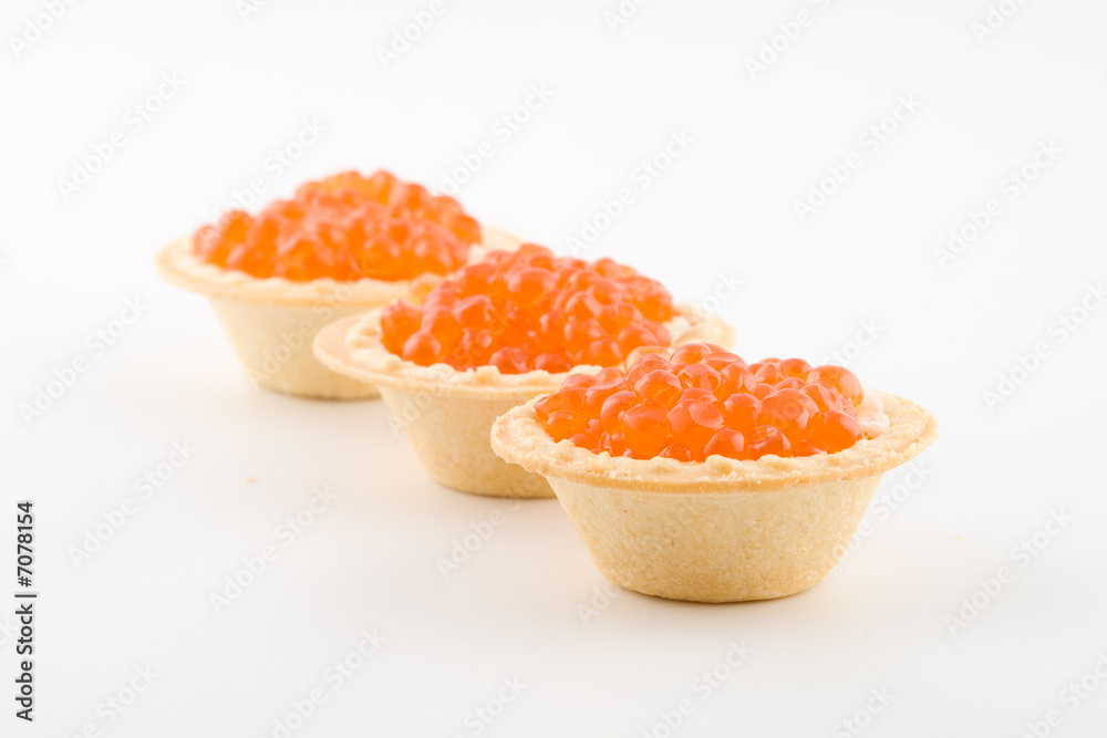 Caviar in tartlets Caviar in tartlets