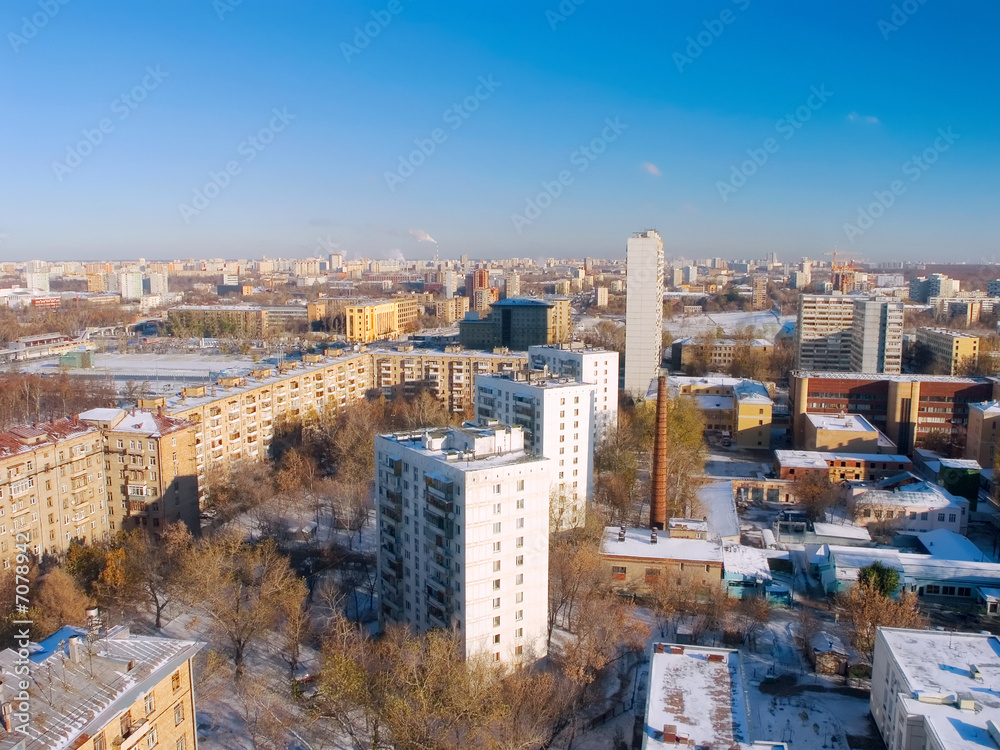 Fototapeta premium View of Moscow