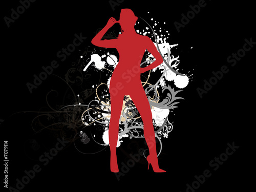 Lady in Red