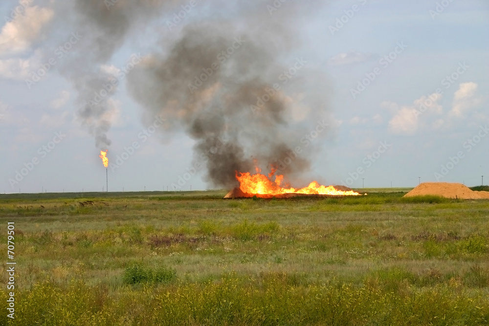 Naklejka premium Oil Well 