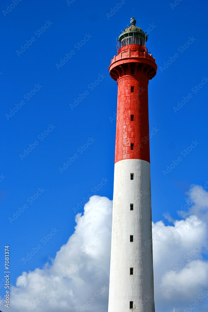 Red and White lighthouse