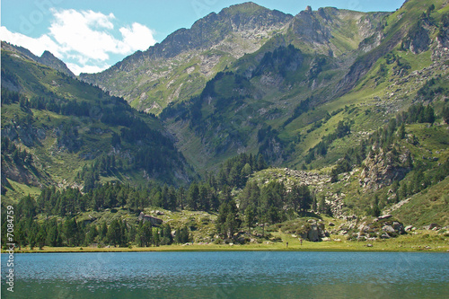 Pic de baxouillade et Lac du laurenti,Ariège,Pyrénées