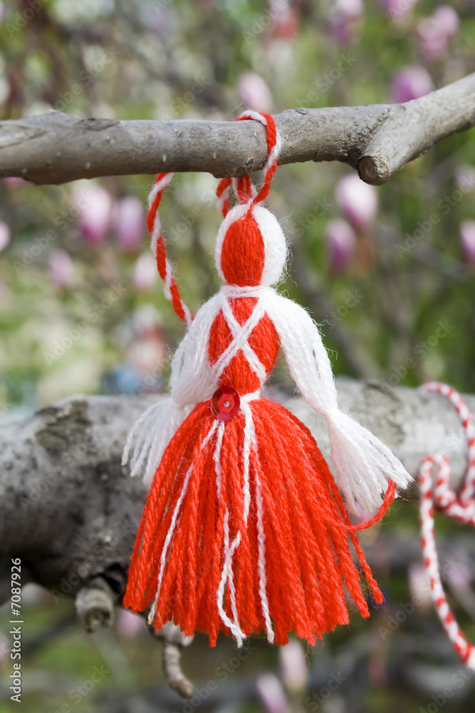 Martenitsa on a tree Martenitsa on a tree