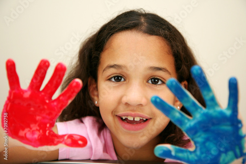 Girl Painting
