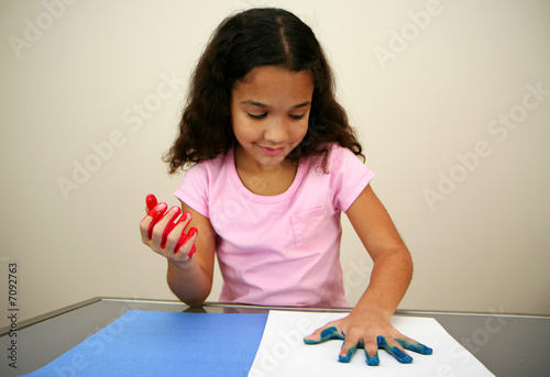 Girl Painting