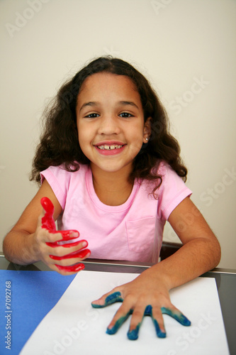 Girl Painting