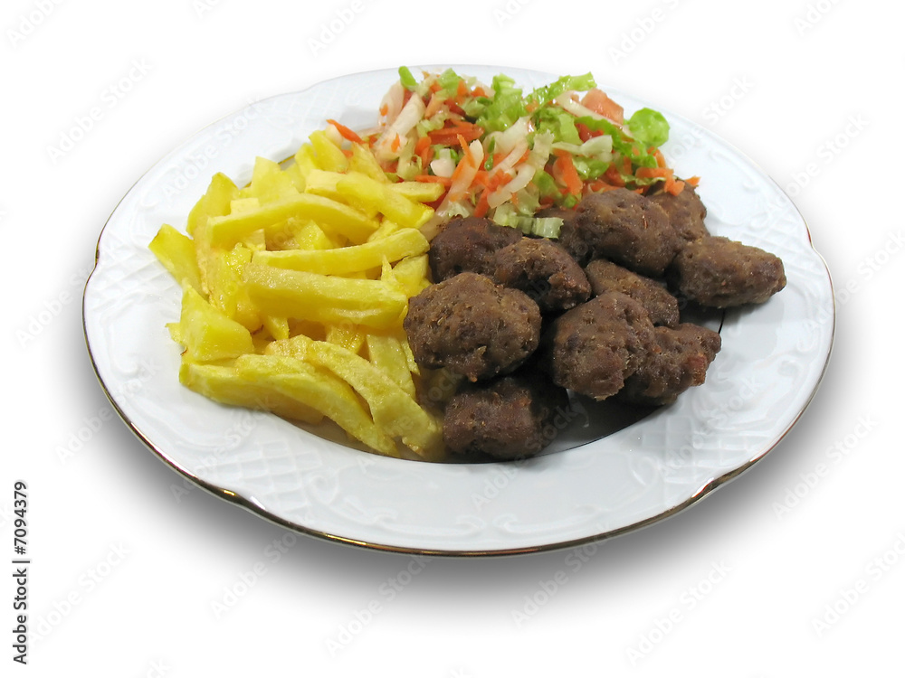 MEATBALL 1 - Including clipping path.