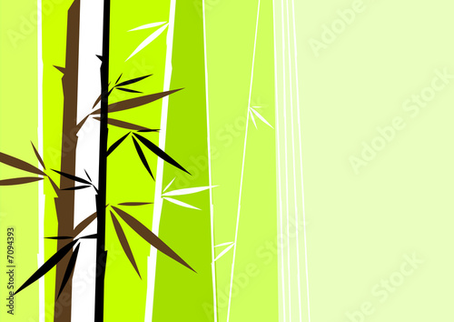 Vector bamboo