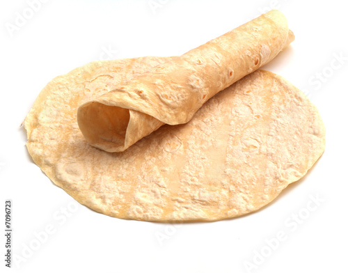 rolled tortilla