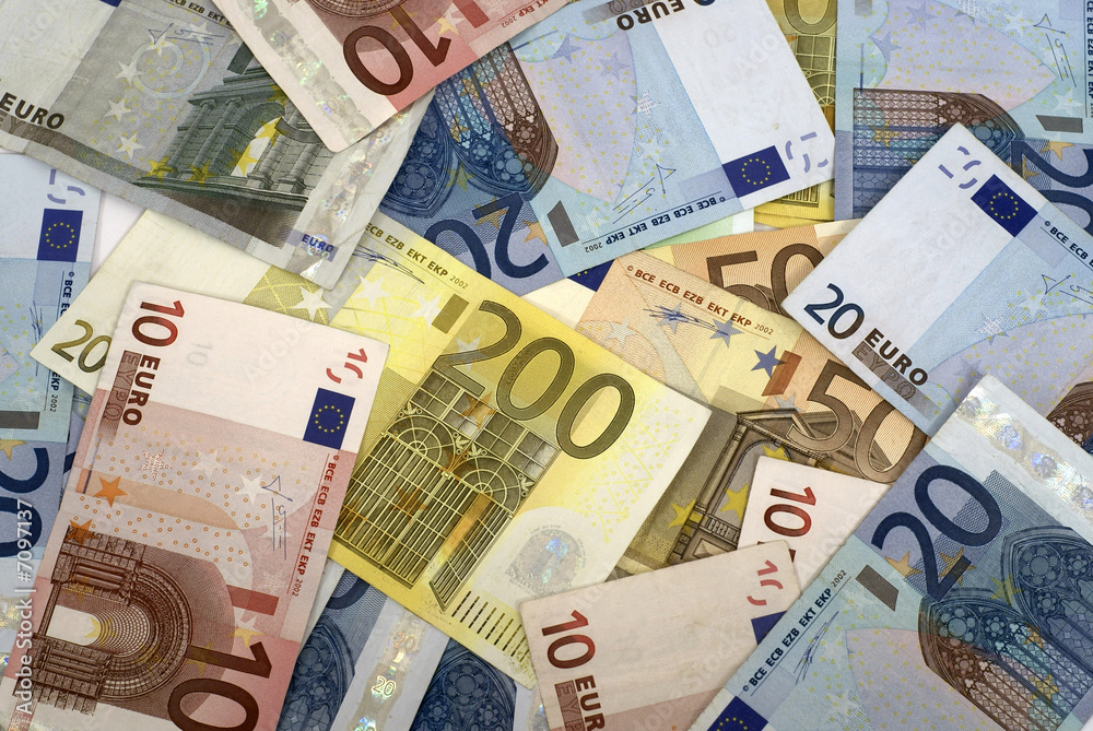 Obraz premium Euro Notes