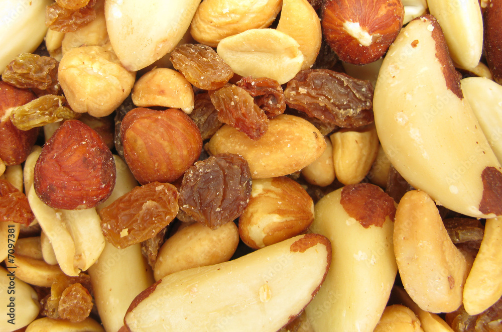 Nuts mixed snack food Nuts mixed snack food