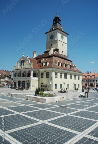 City hall square Brasov, Romania
