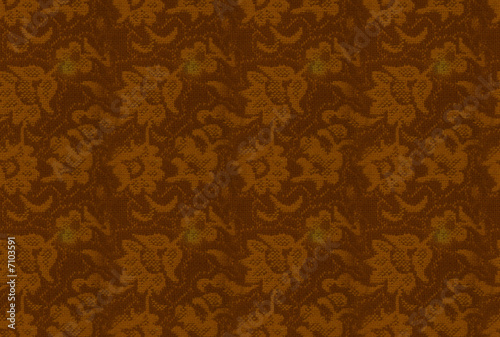 Seamless backgorund: retro floral texture