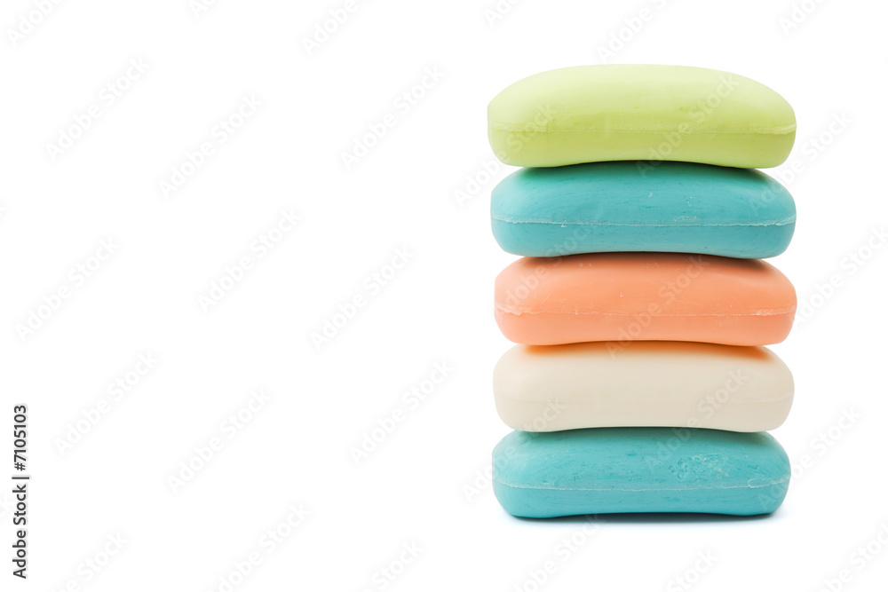Stack of soap Stock Photo | Adobe Stock