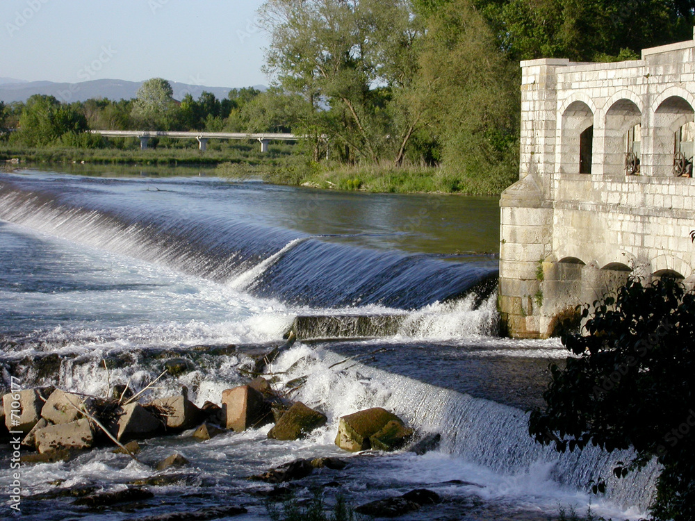 Fiume Isonzo a Sagrado - Friuli Venezia Giulia Stock Photo | Adobe Stock