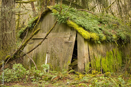 Old Shed in run-down condition