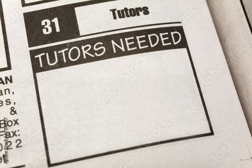 Classified Ad Tutors Needed