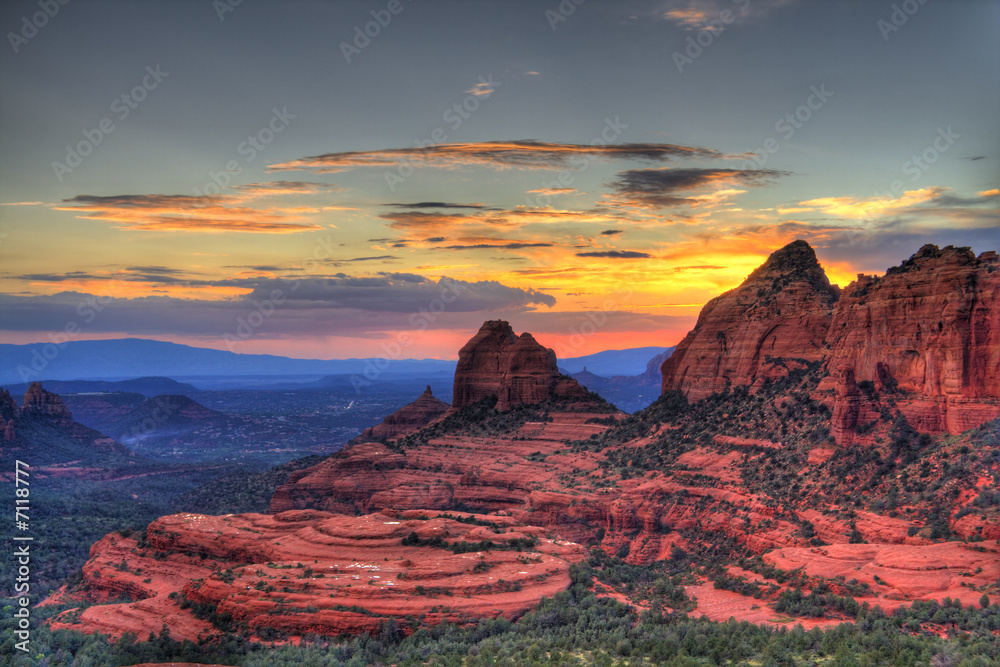 Red Rocks sunset