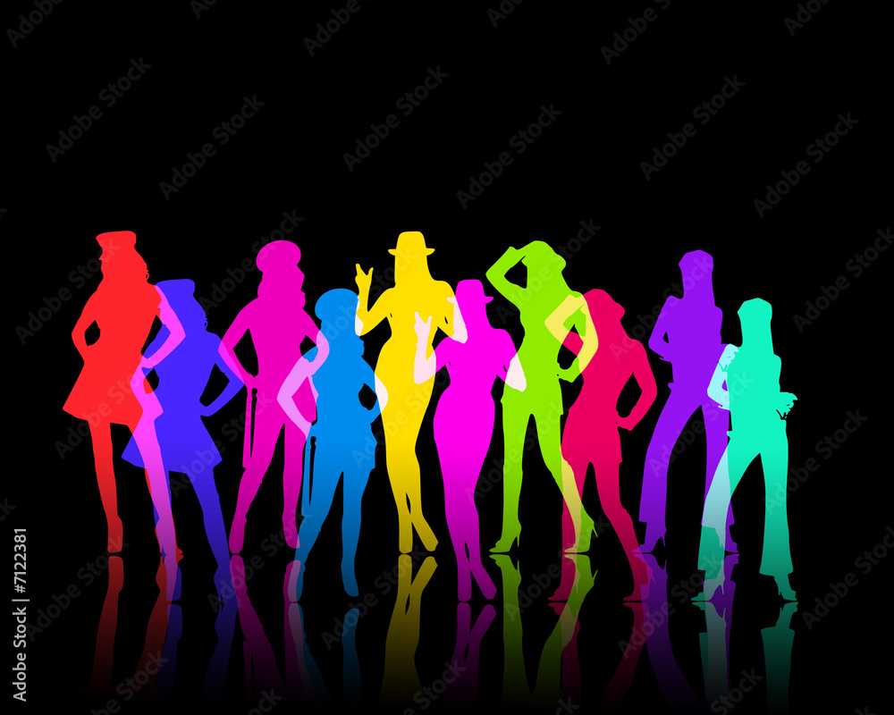 Obraz premium fashion woman background