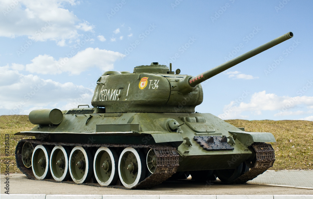 The 2nd World War Russian Tank T34 The 2nd World War Russian Tank T34