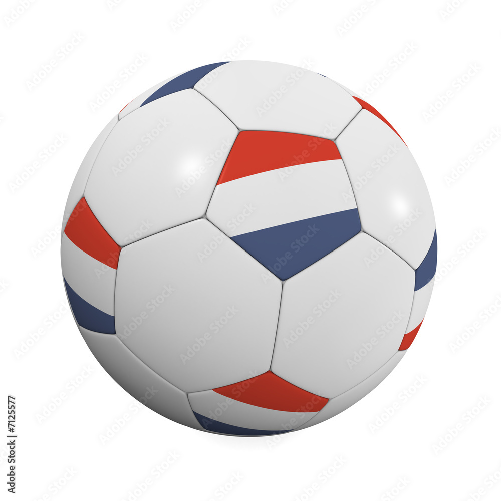 Fototapeta premium Dutch Soccer Ball