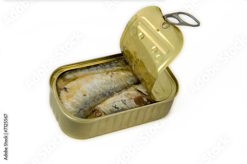 open can of sardines