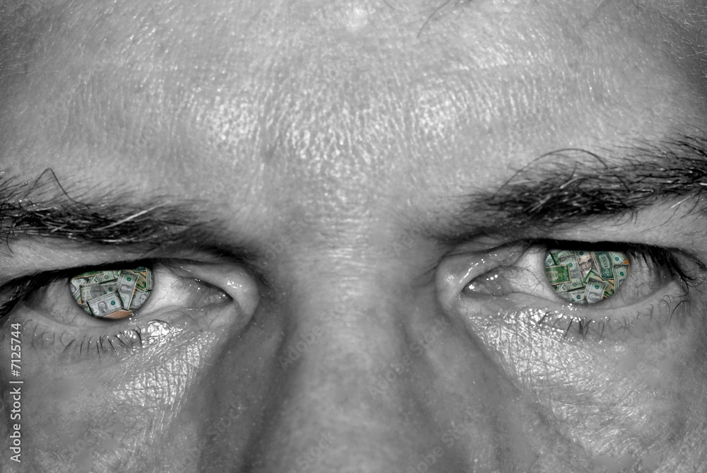 Fototapeta premium Watching the Budget