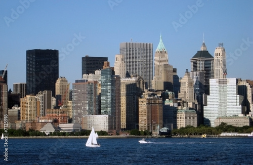 Newyork Skyline from Hudson River #7125918