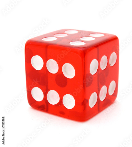 tricky red die