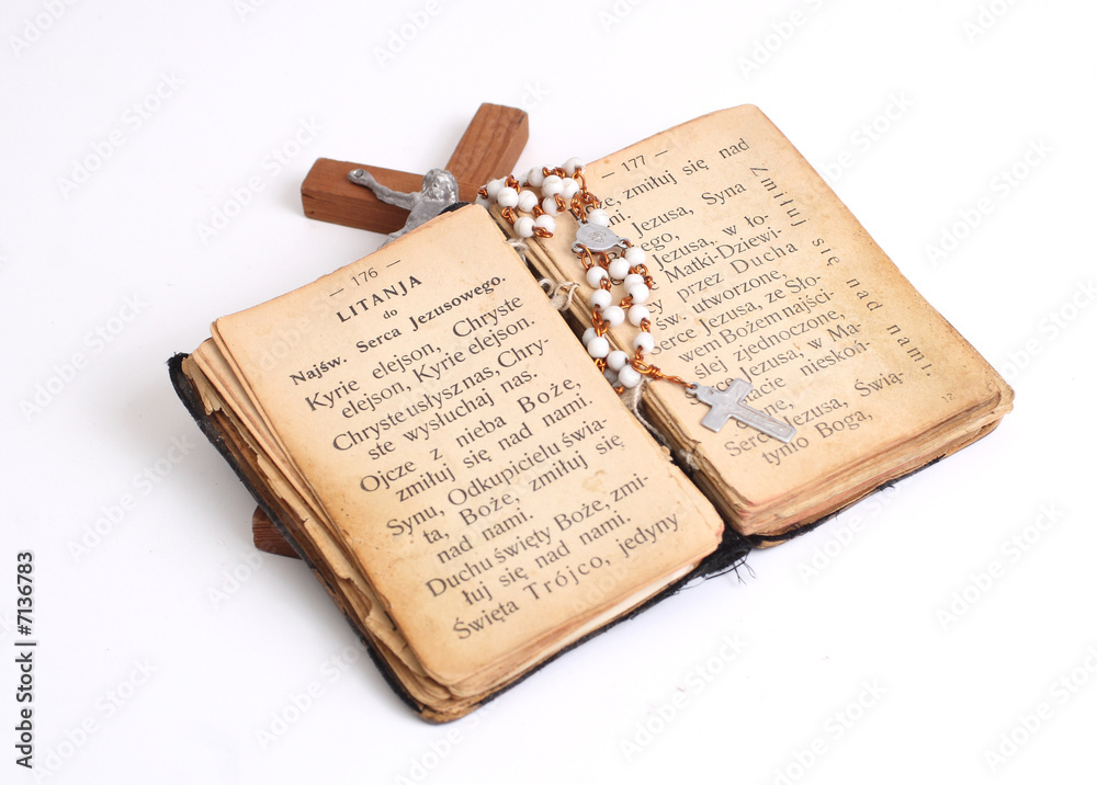 Naklejka premium Old holy bible