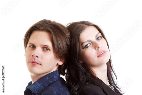 The man and the woman