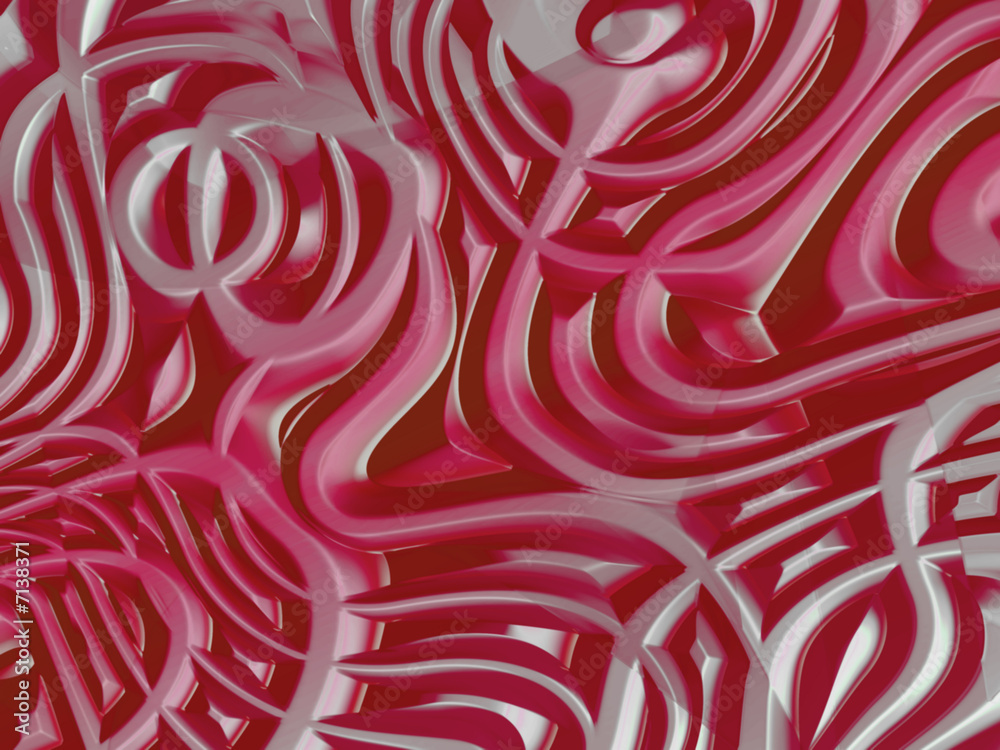 Fototapeta premium chaotic wavy abstract background