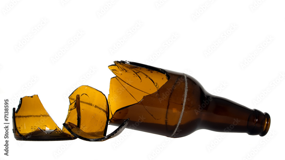Broken bottle