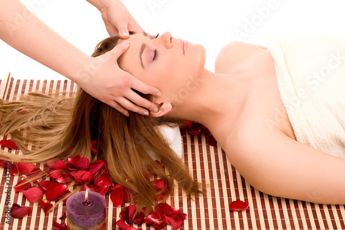 massage at beauty spa